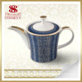 Tea set modern porcelain, porcelain kettle